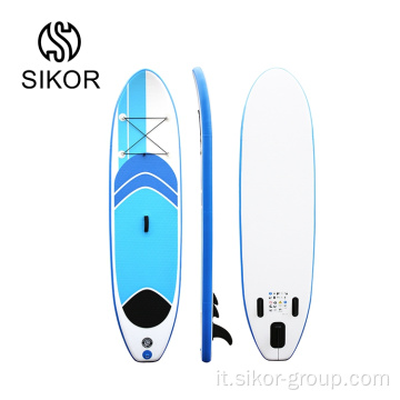 In stock senza MOQ Tre pezzi Stand Up Paddle Board Stand Up Paddle Board Gonfiable Stand Up Sup Pedal Board Paddle